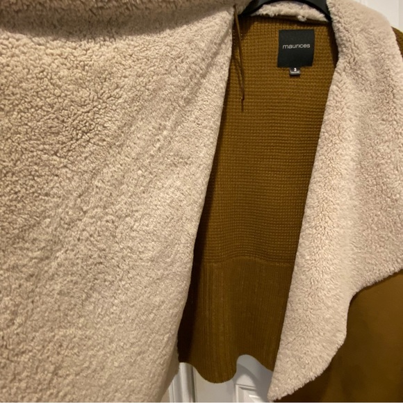 Maurice’s Suede Leather and Wool Jacket - Picture 6 of 9